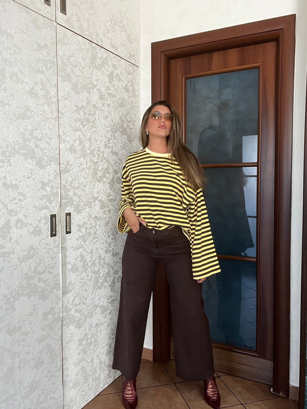 Pantalone marrone