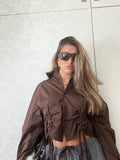 Camicetta marrone
