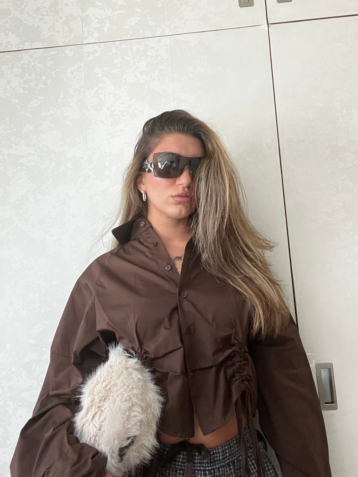 Camicetta marrone
