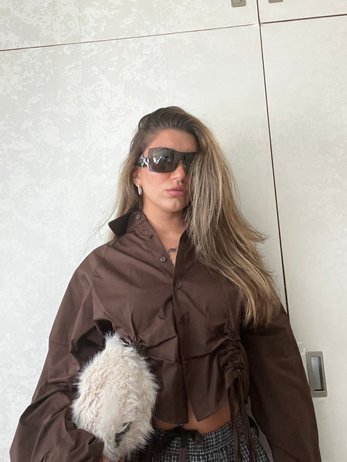 Camicetta marrone