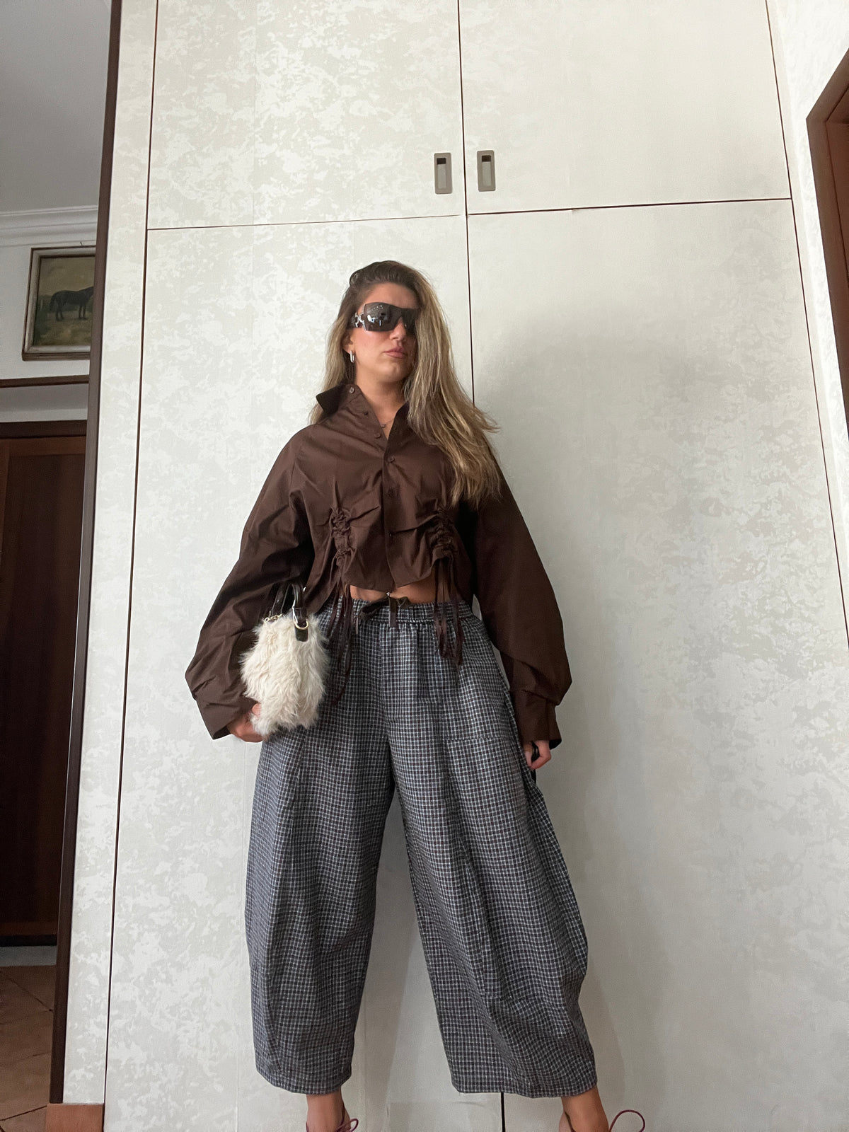 Pantalone quadretti