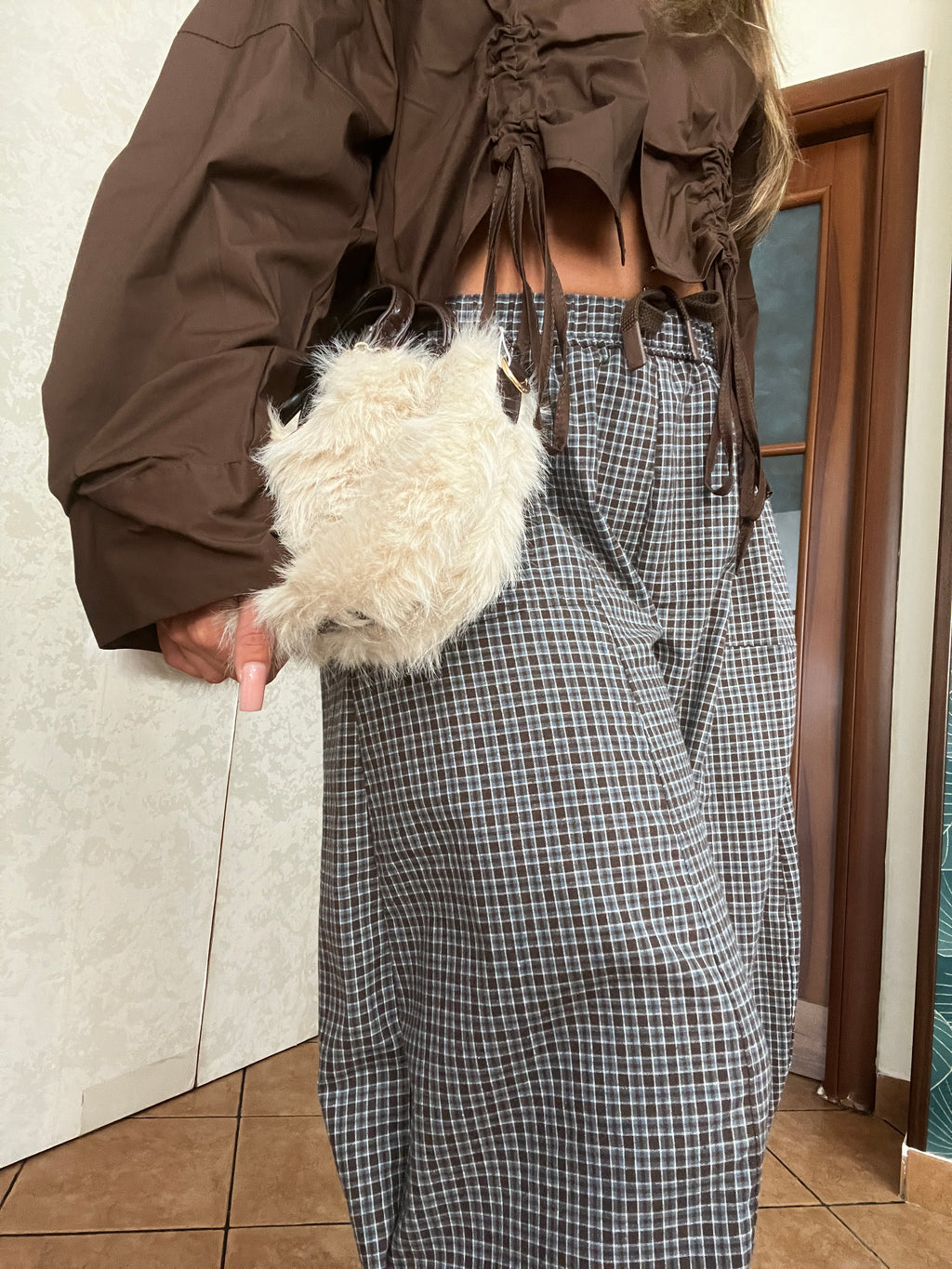 Pantalone quadretti