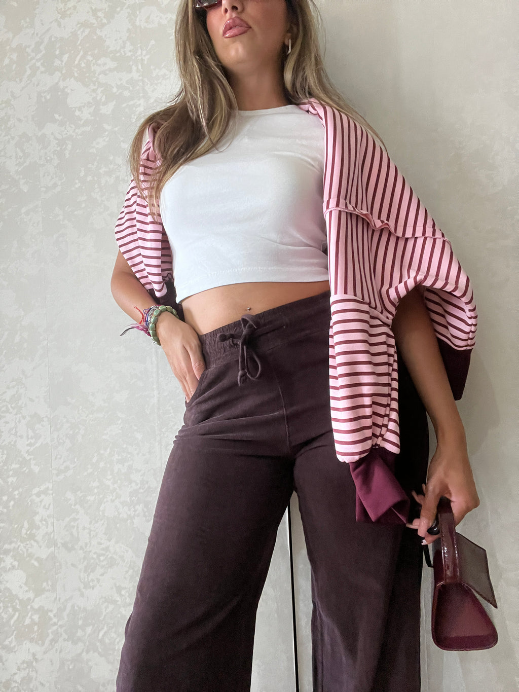 Pantalone costine